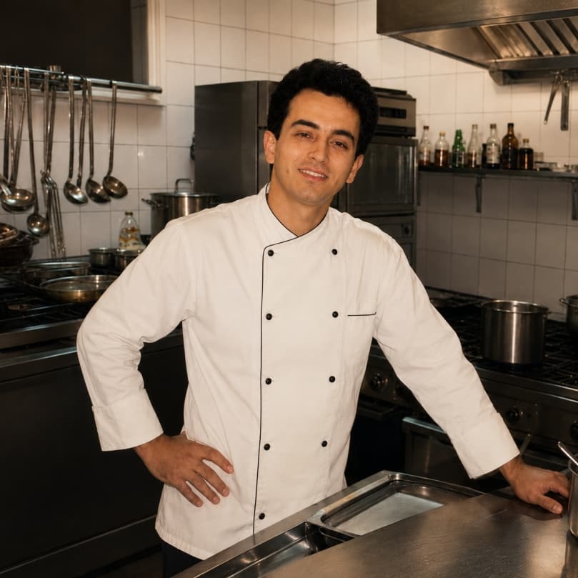 Bastidores na cozinha e eventos